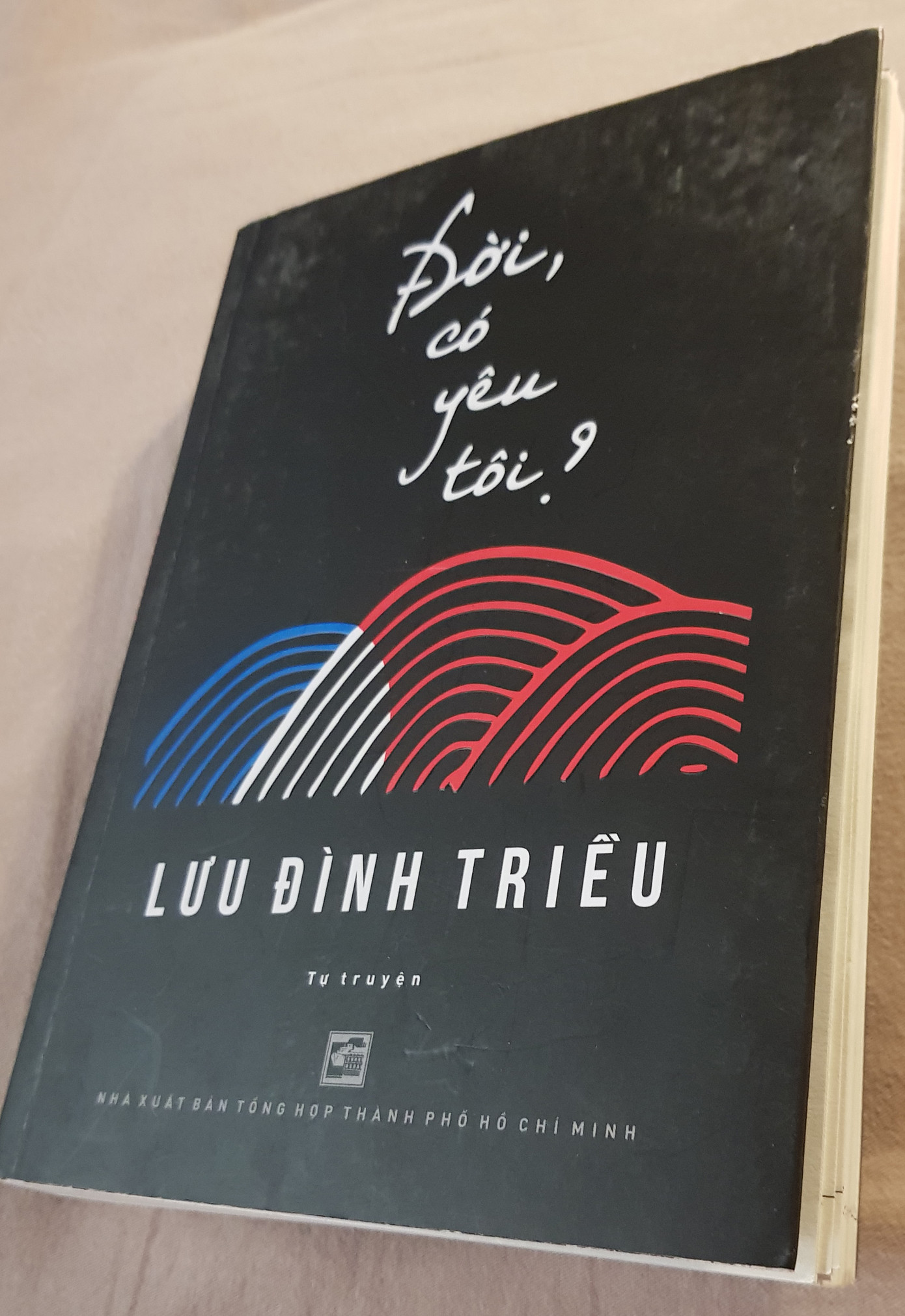 Cuốn sách mới của Lưu Đình Triều.