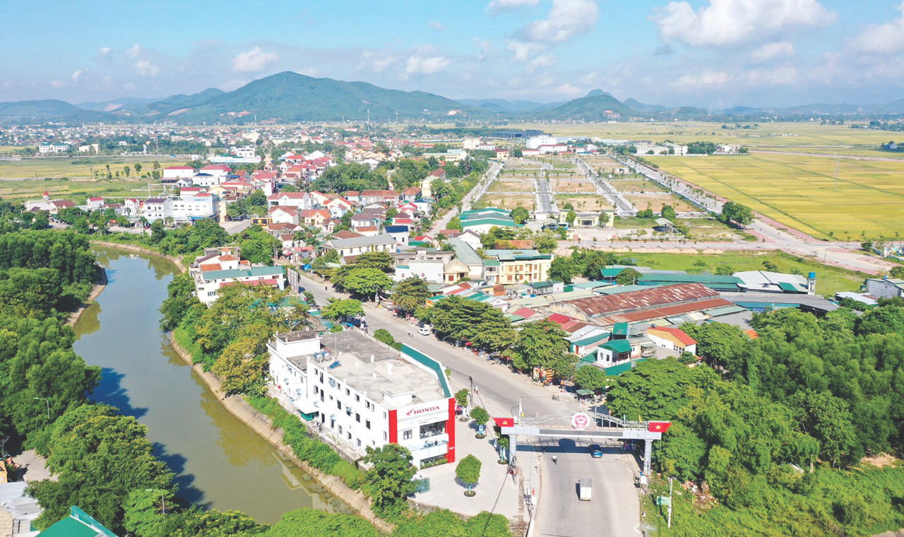 Một góc thị trấn Yên Thành Một góc thị trấn Yên Thành