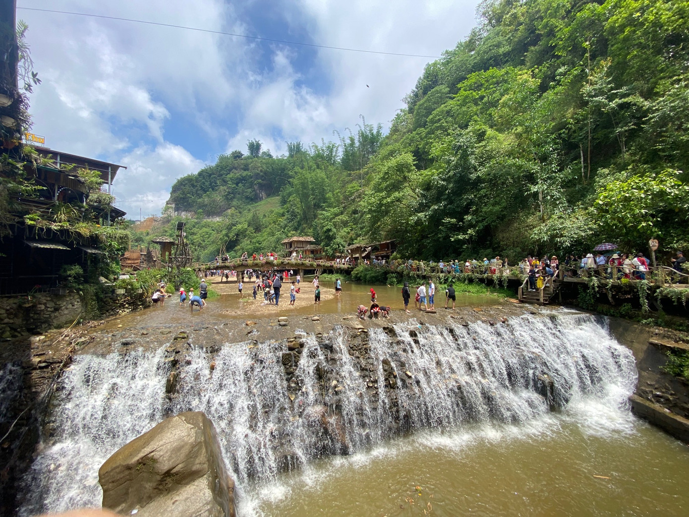 Một góc bản du lịch Cát Cát Một góc bản du lịch Cát Cát