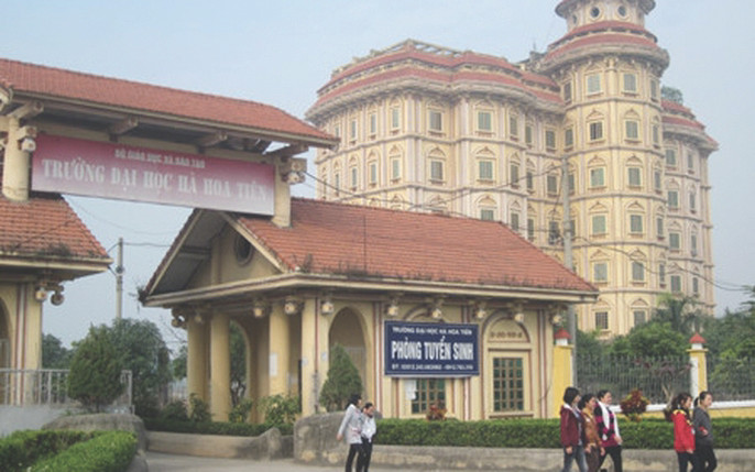 Đại học Hà Hoa Tiên một trong những đơn vị bị cơ quan Thuế “bêu tên” vì nợ thuế.