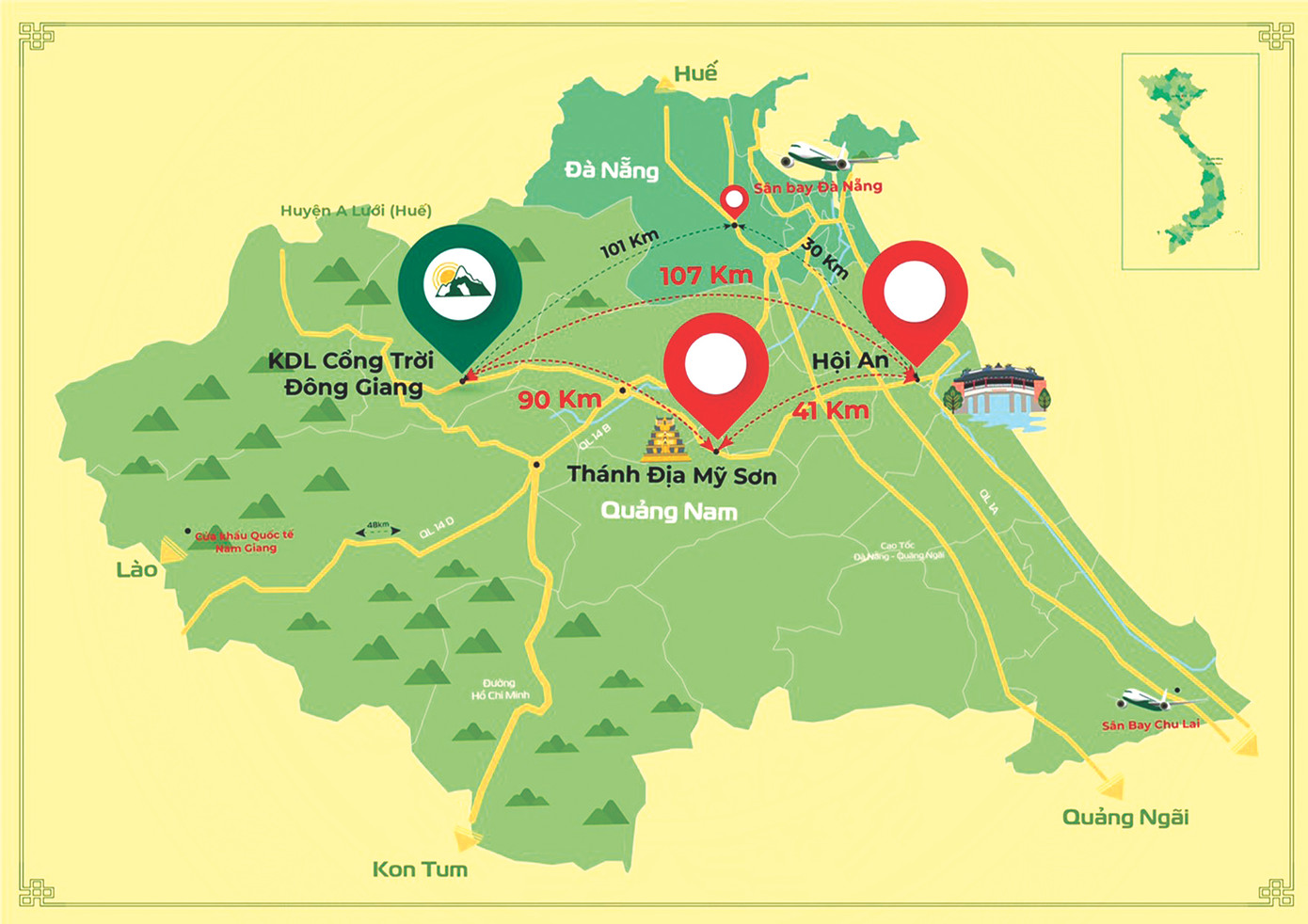 Chủ đầu tư chú trọng về hạ tầng nhằm kết nối, rút ngắn khoảng cách các tuyến điểm du lịch Chủ đầu tư chú trọng về hạ tầng nhằm kết nối, rút ngắn khoảng cách các tuyến điểm du lịch