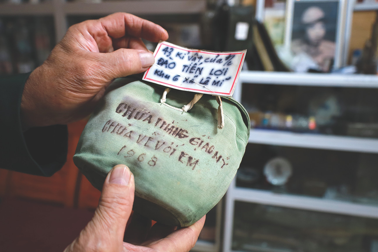 Kỷ vật của cựu chiến binh Đào Tiến Lợi