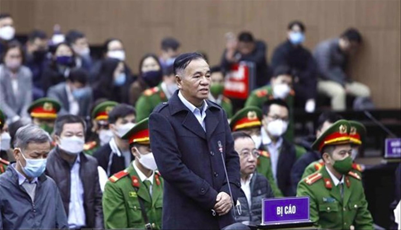 Cựu Bí thư Tỉnh ủy Đồng Nai Trần Đình Thành tại phiên tòa