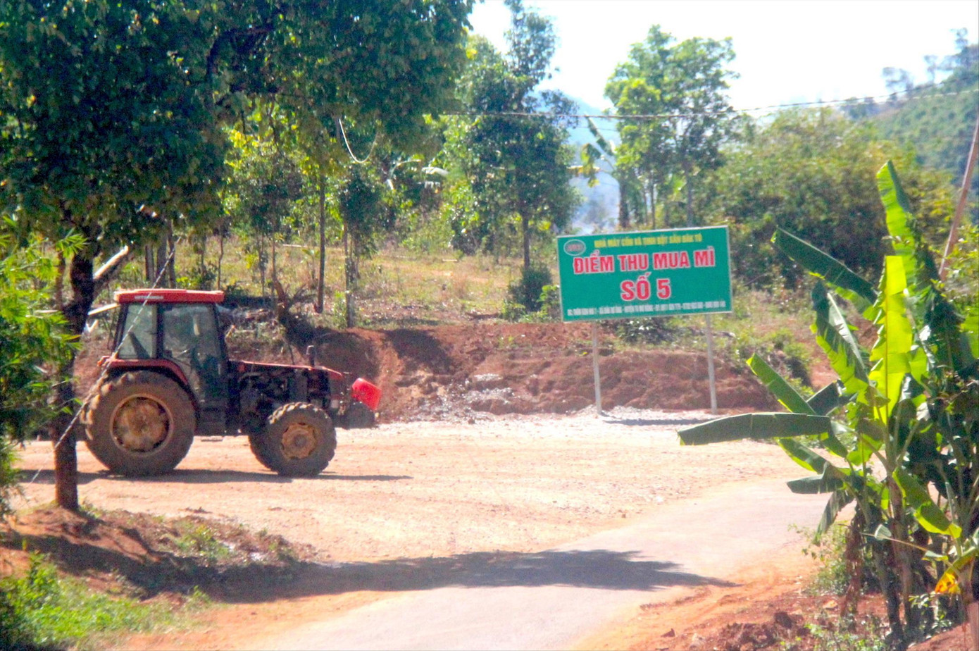 Một trong số những trạm cân dọc tỉnh lộ 678