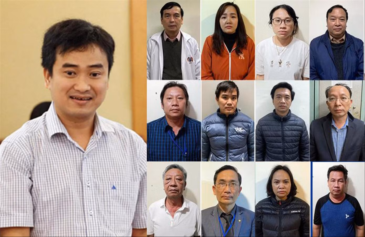 Bị can Phan Quốc Việt, Tổng giám đốc Công ty Việt Á cùng một số bị can trong vụ án