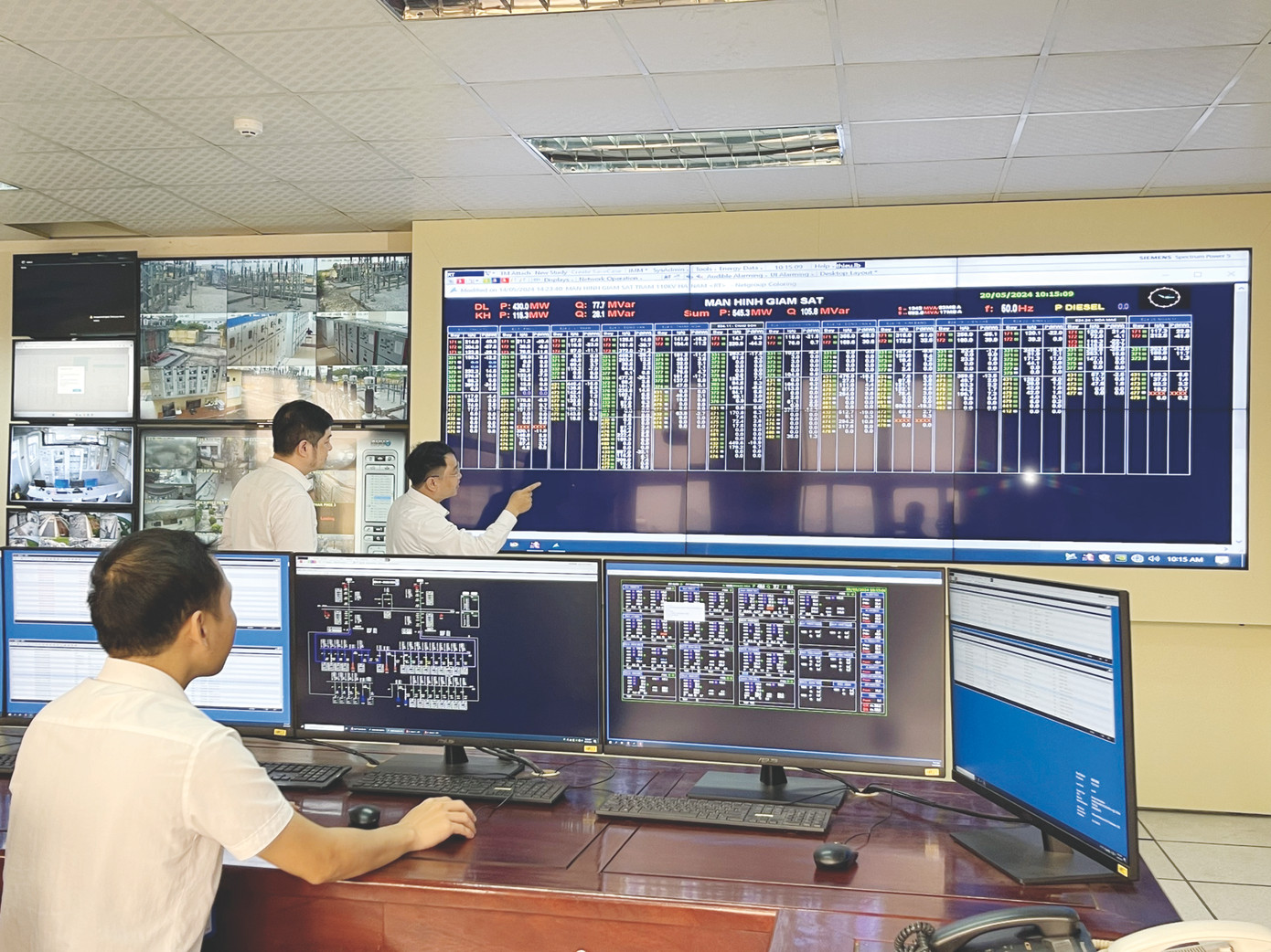 Toàn bộ trạm biến áp, lưới điện 110 kV do PC Hà Nam quản lý đã được vận hành tự động