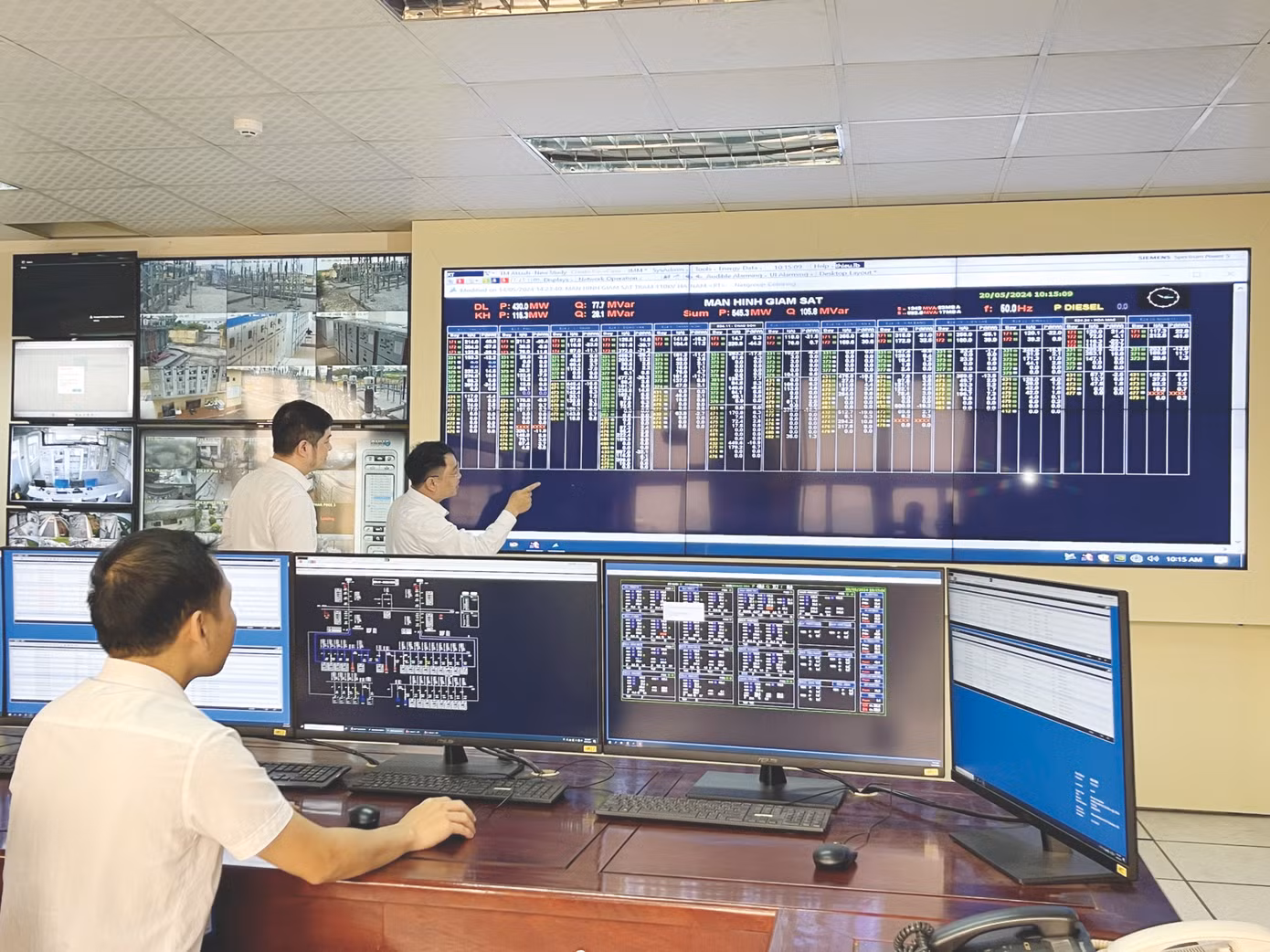 Toàn bộ trạm biến áp, lưới điện 110 kV do PC Hà Nam quản lý đã được vận hành tự động