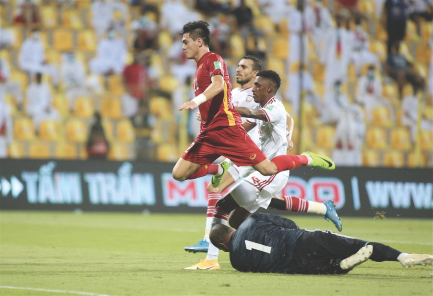 Nguyễn Tiến Linh có cơ hội để lần đầu đoạt danh hiệu Quả bóng vàng Việt Nam 2024 Ảnh: Hữu Phạm Nguyễn Tiến Linh có cơ hội để lần đầu đoạt danh hiệu Quả bóng vàng Việt Nam 2024 Ảnh: Hữu Phạm