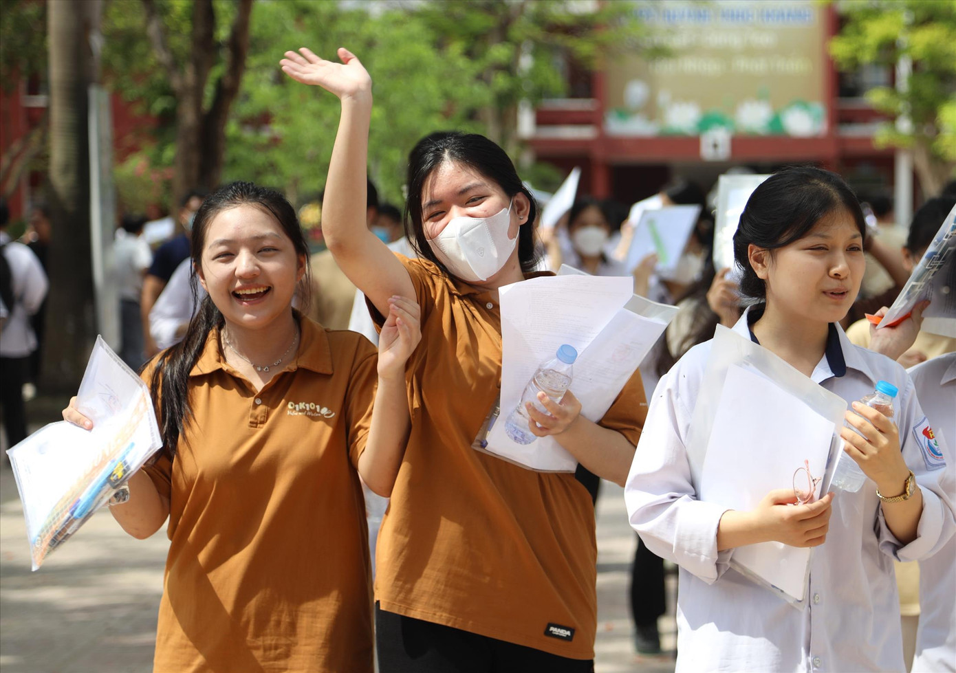 Thí sinh thi tốt nghiệp THPT năm 2024 Ảnh: NGỌC TÚ