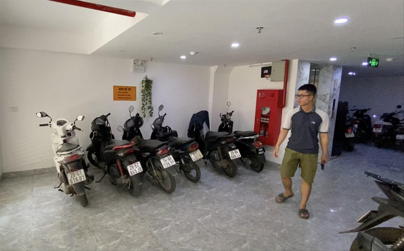 Tầng hầm của một nhà trọ tại Cầu Diễn (Nam Từ Liêm, Hà Nội) Tầng hầm của một nhà trọ tại Cầu Diễn (Nam Từ Liêm, Hà Nội)