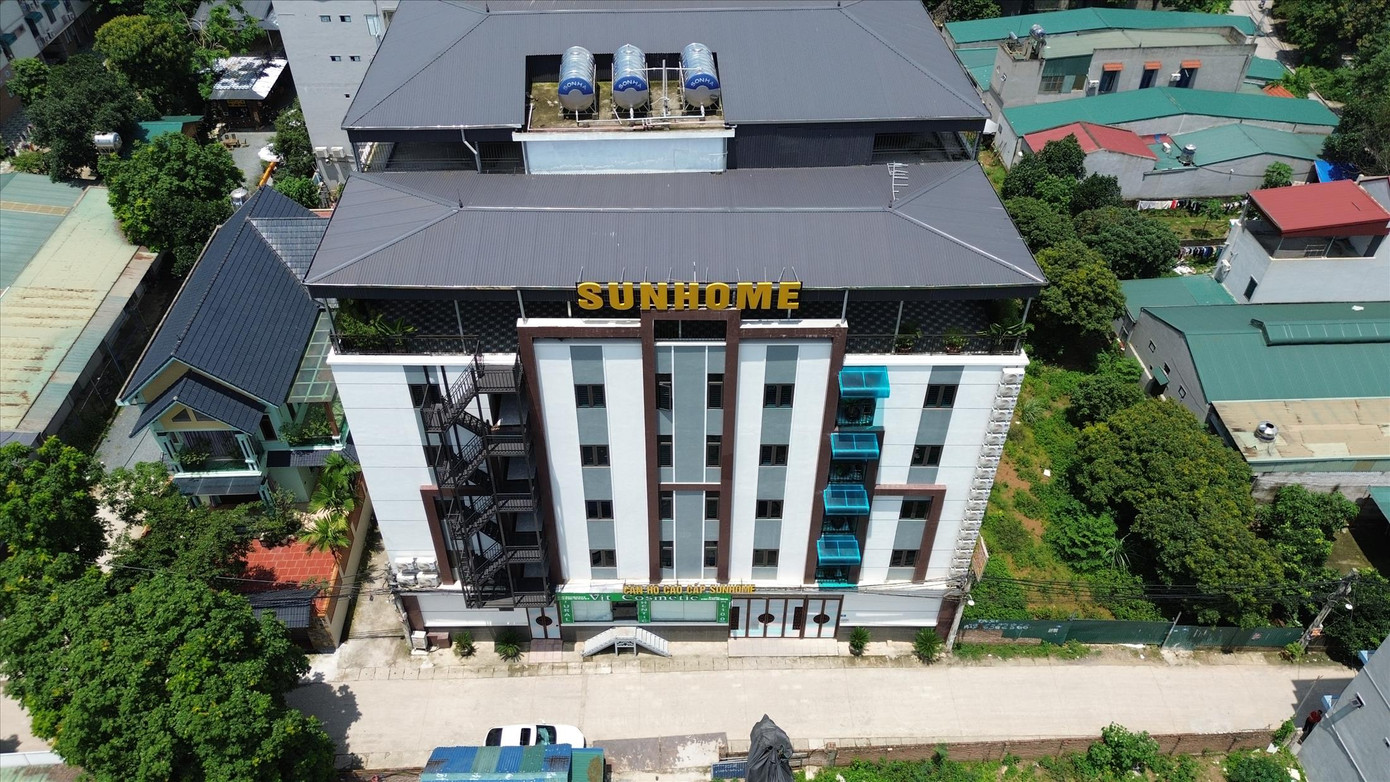 Một tòa chung cư mini vi phạm ở huyện Thạch Thất, Một tòa chung cư mini vi phạm ở huyện Thạch Thất,