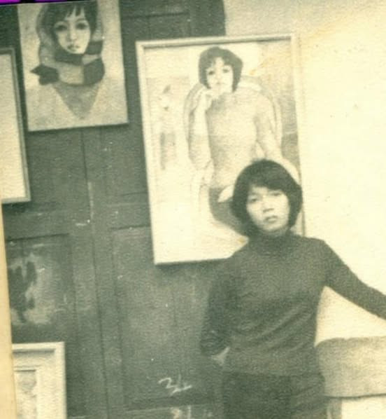 Bức tranh của họa sĩ Nguyễn Thị Hiền mà ông Đức Minh mua Bức tranh của họa sĩ Nguyễn Thị Hiền mà ông Đức Minh mua