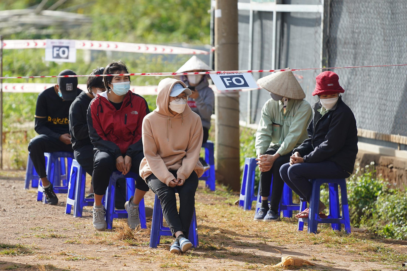 Long An cho phép F0 không triệu chứng đi làm để giải quyết cấp bách công việc nhưng đảm bảo phòng chống dịch Ảnh: P.N