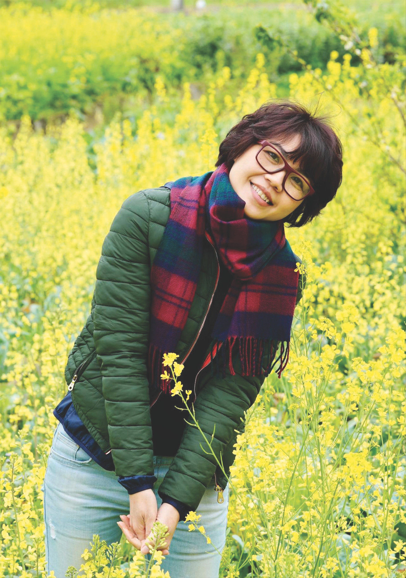 Đỗ Bích Thúy ở Hà Giang Ảnh: NVCC