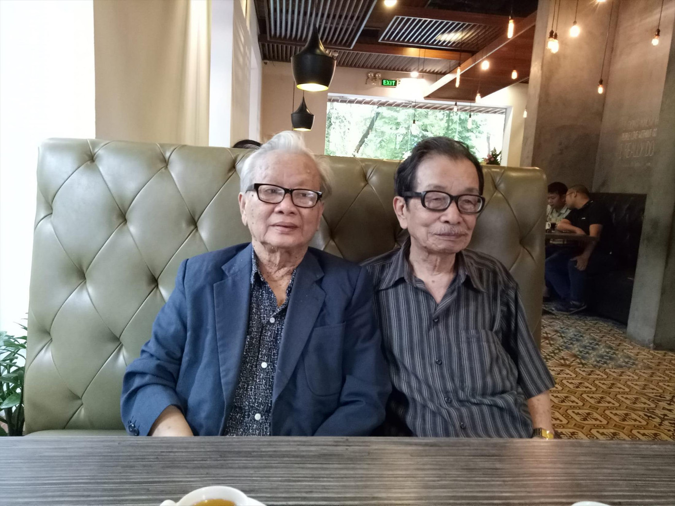 Biên kịch Lê Phương đi xa để gặp bạn thân-nhạc sĩ Hồng Đăng Ảnh: LÊ ANH THÚY