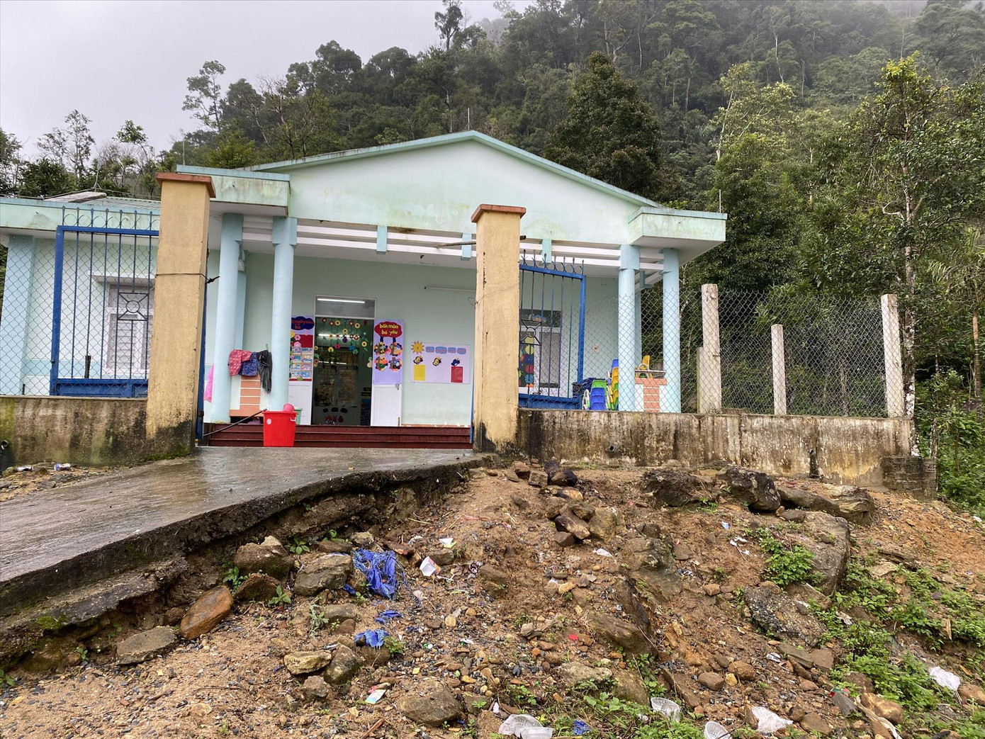 Một điểm trường mầm non ở tổ 7, thôn Quế Một điểm trường mầm non ở tổ 7, thôn Quế