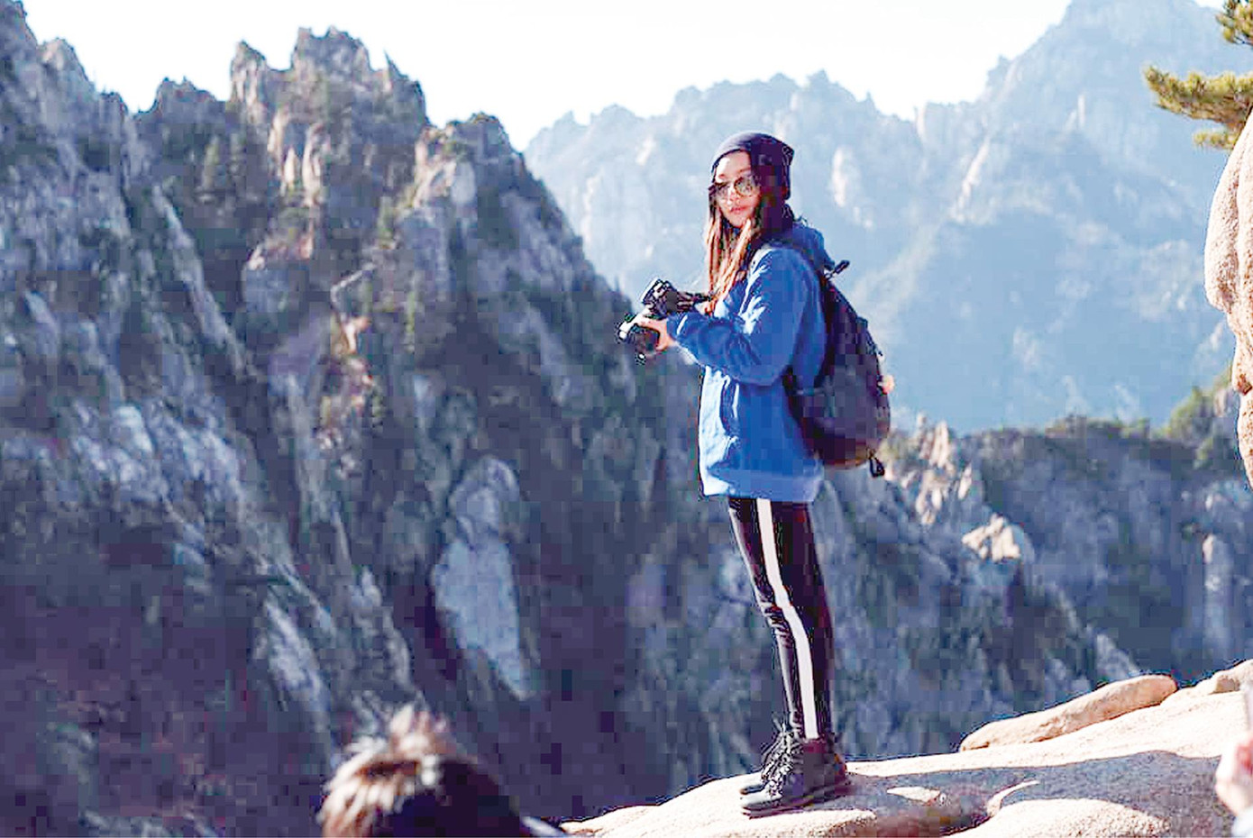 Dương Phương Linh gắn với công việc truyền thông khi đang là học sinh phổ thông Ảnh: NVCC