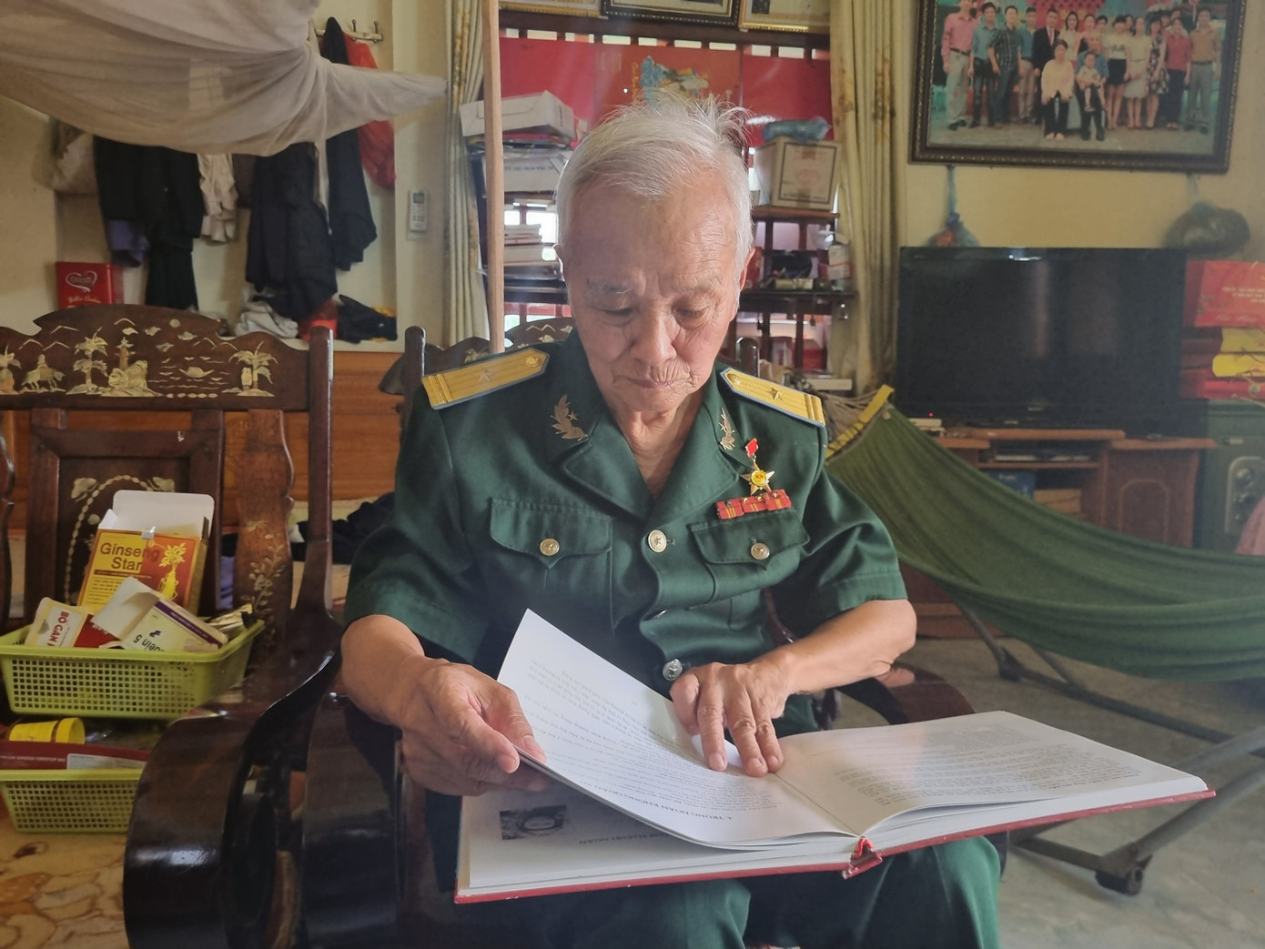 Anh hùng lực lượng vũ trang nhân dân Vũ Đức Chính.