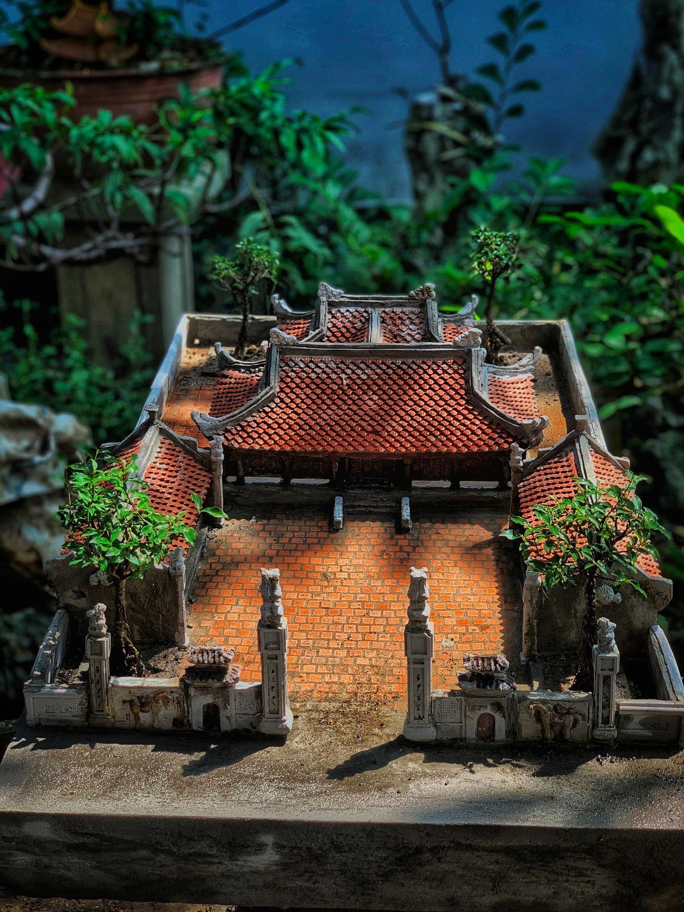 Một công trình tiểu cảnh sống động của Trương Văn Bộ