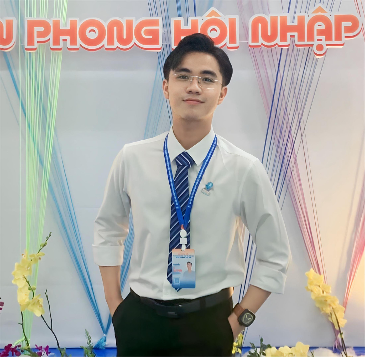 Võ Lập Phúc - Ủy viên BCH Hội SVVN TPHCM, sinh viên trường Đại học Sư phạm TPHCM.