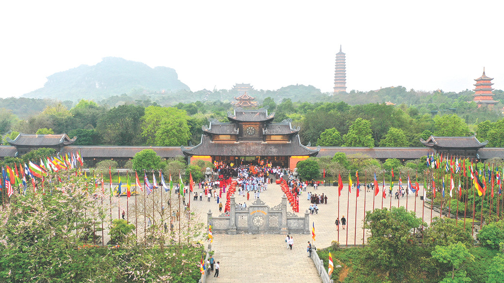 Quang cảnh chùa Bái Đính Ảnh: Đ.H