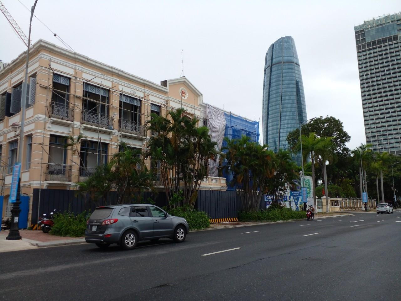 Công trình số 42 Bạch Đằng được cải tạo để chuyển Bảo tàng Đà Nẵng về - Ảnh: Nguyễn Thành