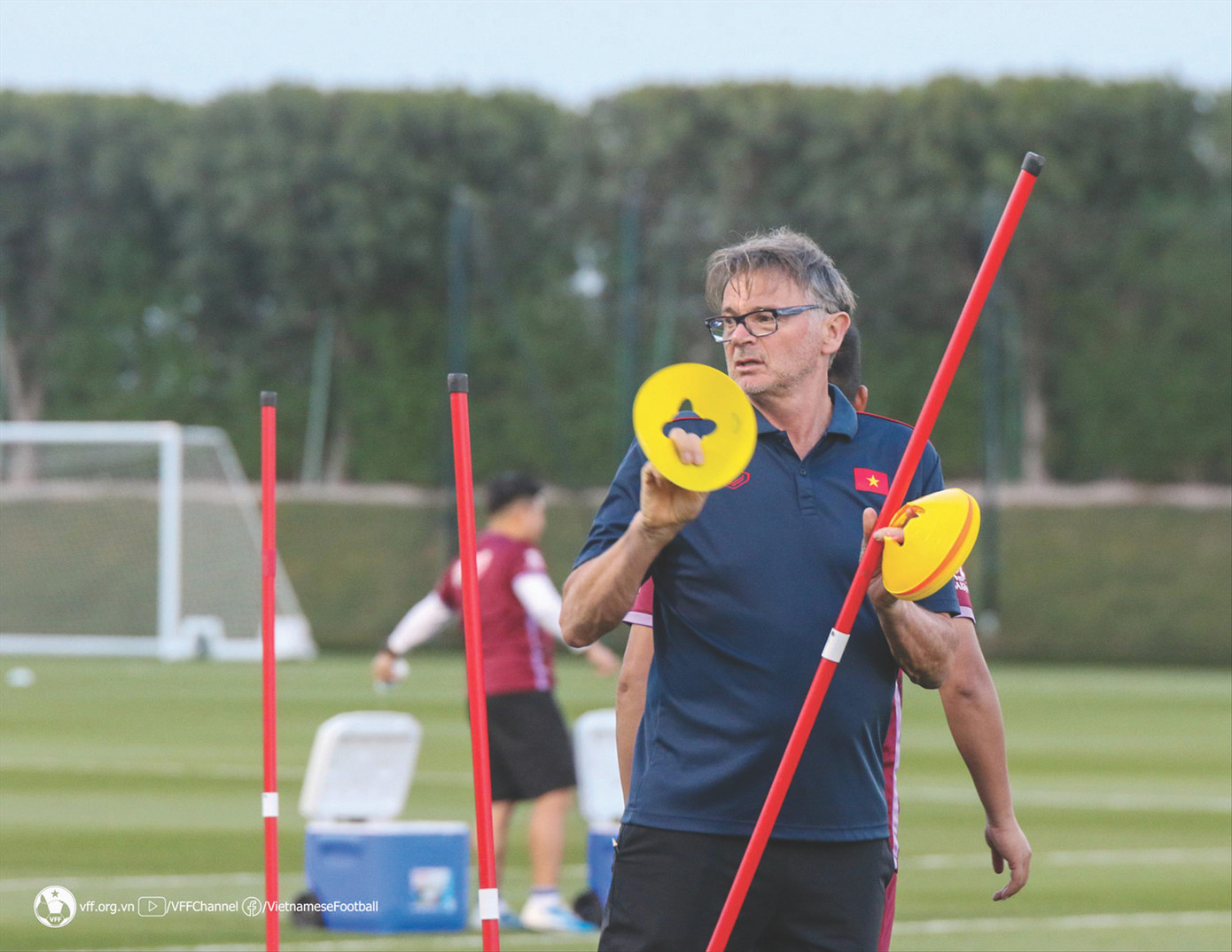 HLV Philippe Troussier gấp rút chuẩn bị cho SEA Games 32 Ảnh: Anh Đoàn