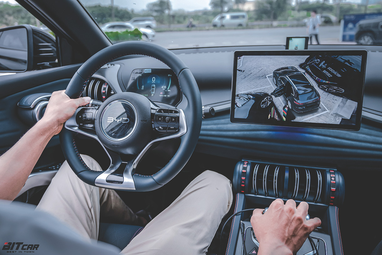 Sự tiện nghi, hiện đại của xe BYD