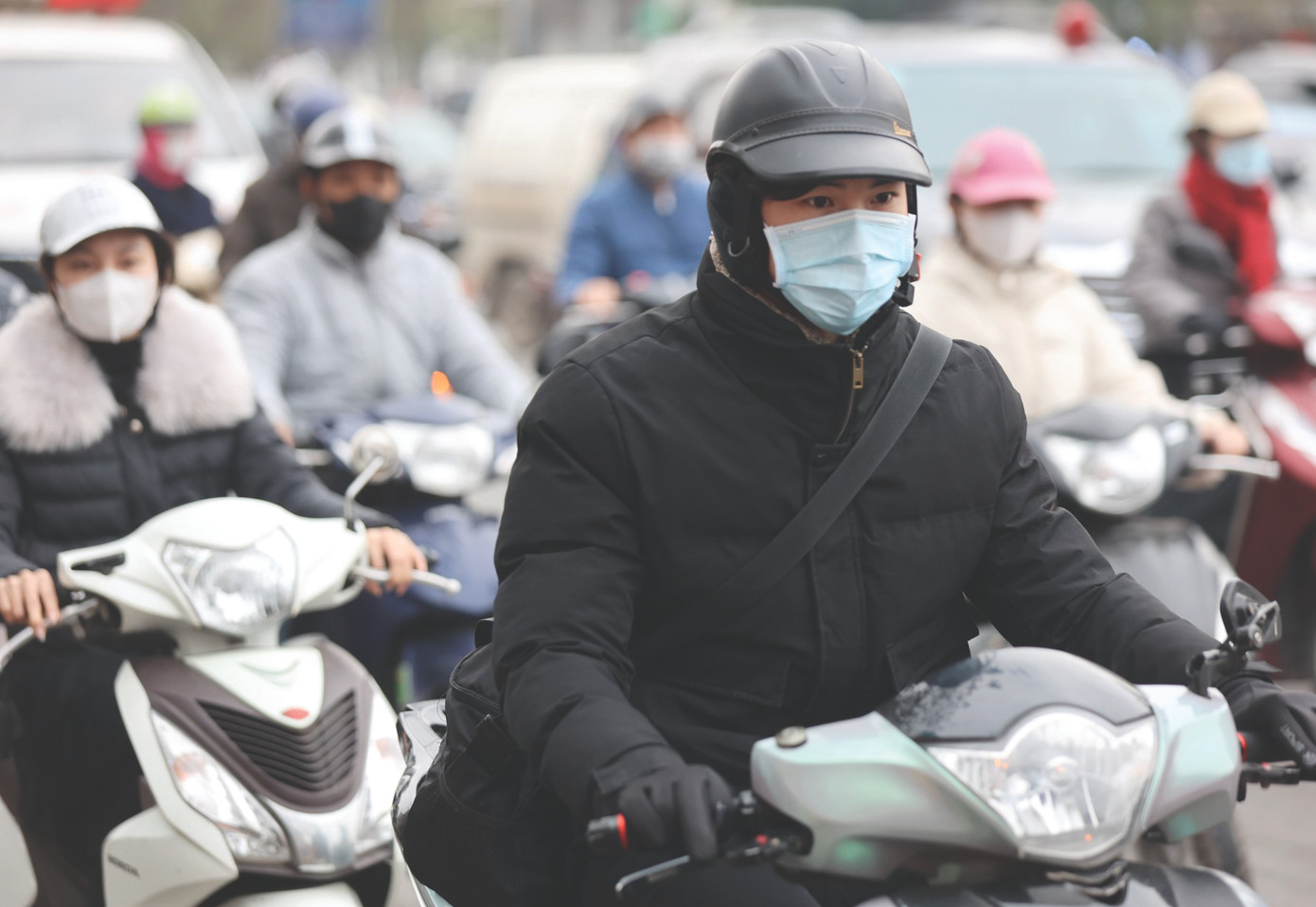 Miền Bắc, Bắc Trung bộ trải qua đợt rét dị thường nửa cuối tháng 12. Ảnh: Như Ý