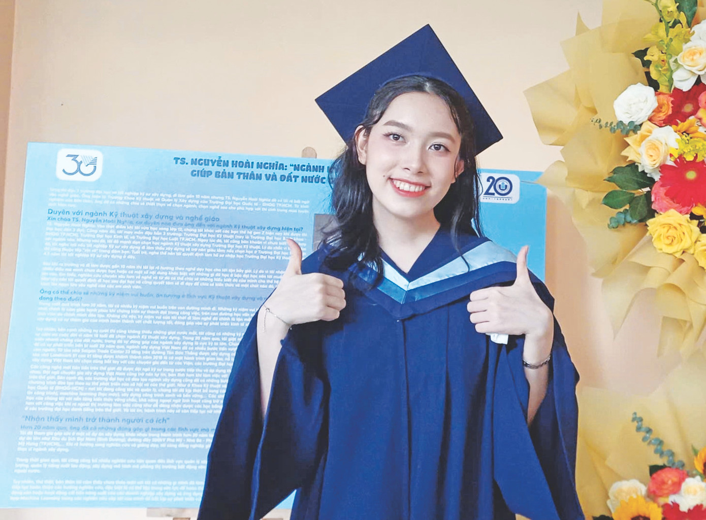 Nữ thủ khoa “kép” Huỳnh Thị Mỹ Anh của Trường Đại học Quốc tế Đại học Quốc gia TPHCM Nữ thủ khoa “kép” Huỳnh Thị Mỹ Anh của Trường Đại học Quốc tế Đại học Quốc gia TPHCM