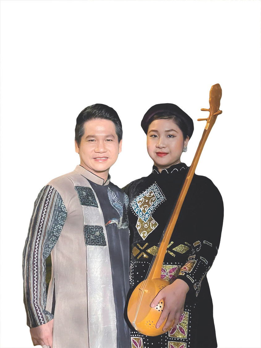 Trọng Tấn và con gái Thảo Nguyên Trọng Tấn và con gái Thảo Nguyên