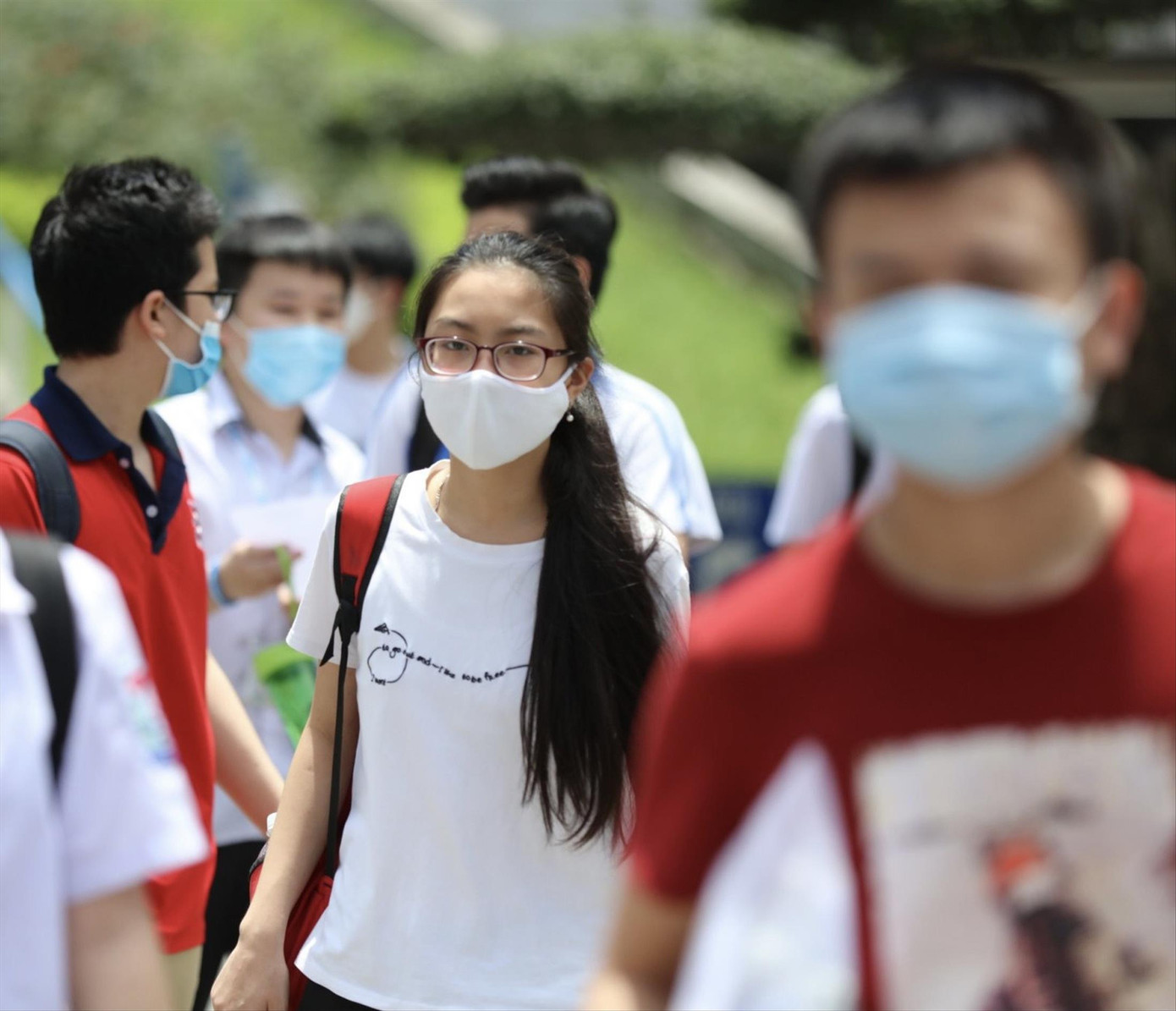 Học sinh lớp 9 tham gia kỳ thi tuyển sinh lớp 10 năm ngoái tại Hà Nội Học sinh lớp 9 tham gia kỳ thi tuyển sinh lớp 10 năm ngoái tại Hà Nội