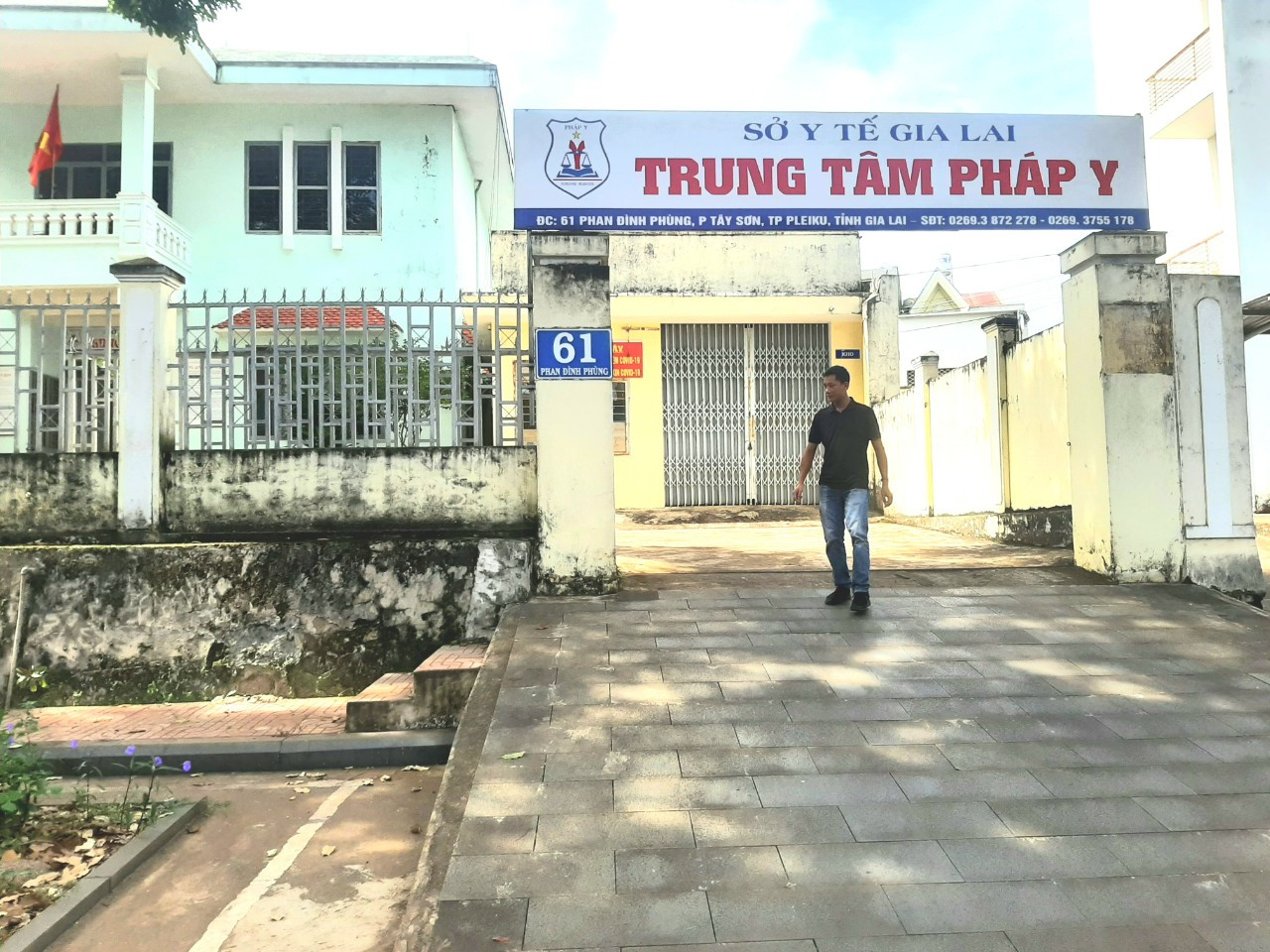 Trụ sở Trung tâm Pháp y tỉnh Gia Lai