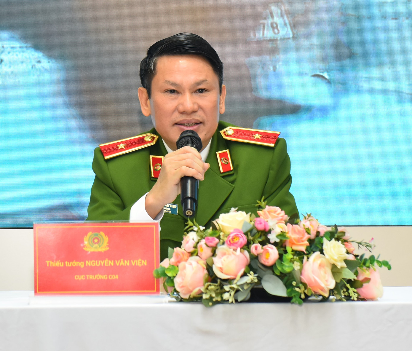 Thiếu tướng Nguyễn Văn Viện, Cục trưởng Cục Cảnh sát điều tra tội phạm về ma túy.