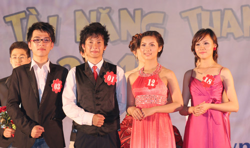 các thí sinh đoạt giải ba của cuộc thi