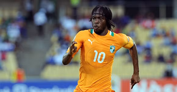 Tiền đạo Gervinho của ĐT Bờ Biển Ngà 