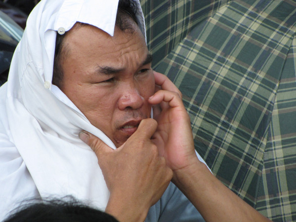 Hồi hộp, lo lắng và hy vọng! Ảnh: Trường Phong