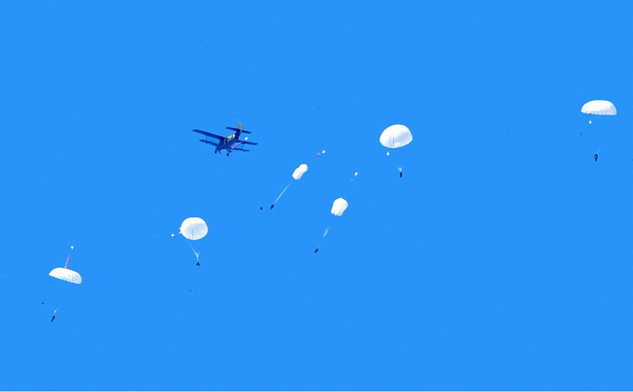 Bộ đội nhảy dù của Không quân BTT
