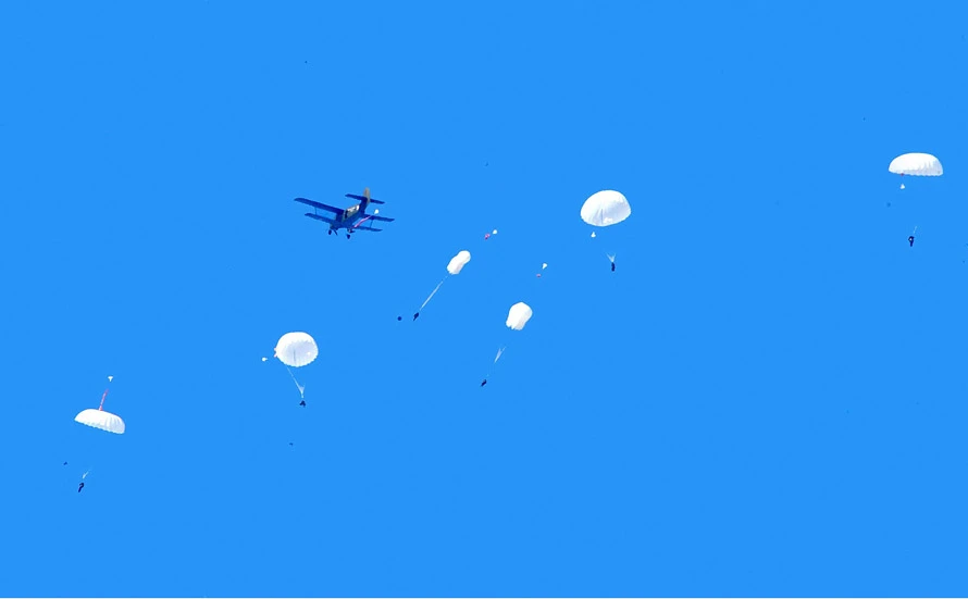 Bộ đội nhảy dù của Không quân BTT