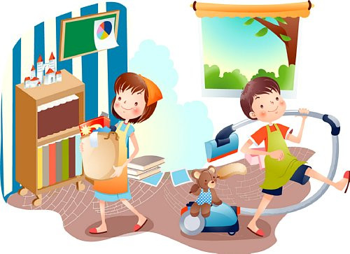 Dương Cưu dọn dẹp nhà cửa. Dương Cưu dọn dẹp nhà cửa