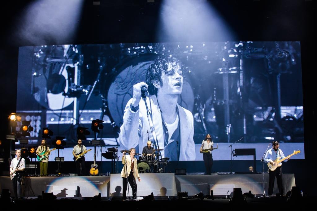 The 1975 biểu diễn tại Kuala Lumpur trước khi bị "cấm cửa". Ảnh: Getty Images. The 1975 biểu diễn tại Kuala Lumpur trước khi bị "cấm cửa". Ảnh: Getty Images.