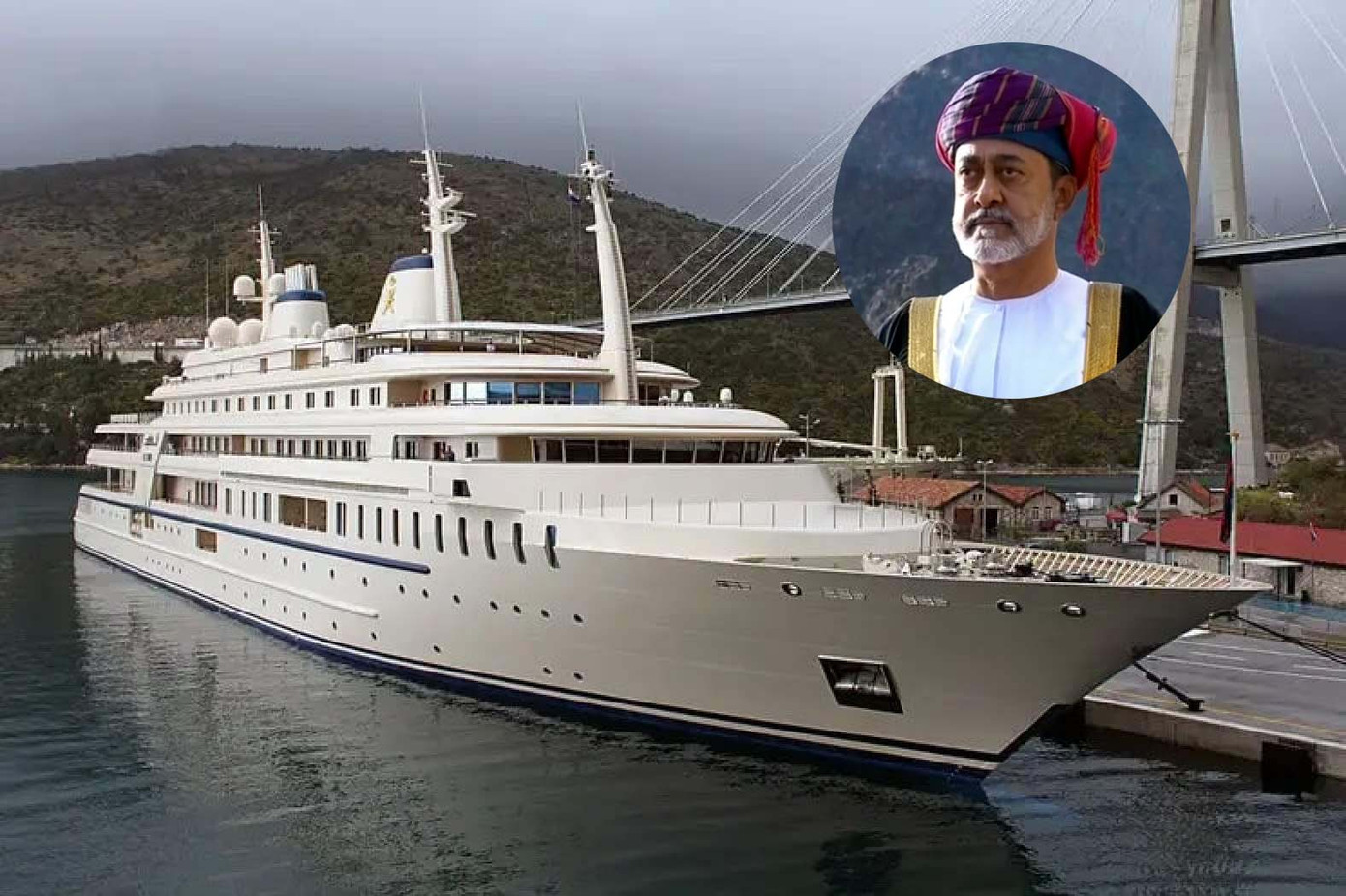 Al Said thuộc sở hữu của Quốc vương Oman. Ảnh: Superyacht. Al Said thuộc sở hữu của Quốc vương Oman. Ảnh: Superyacht.
