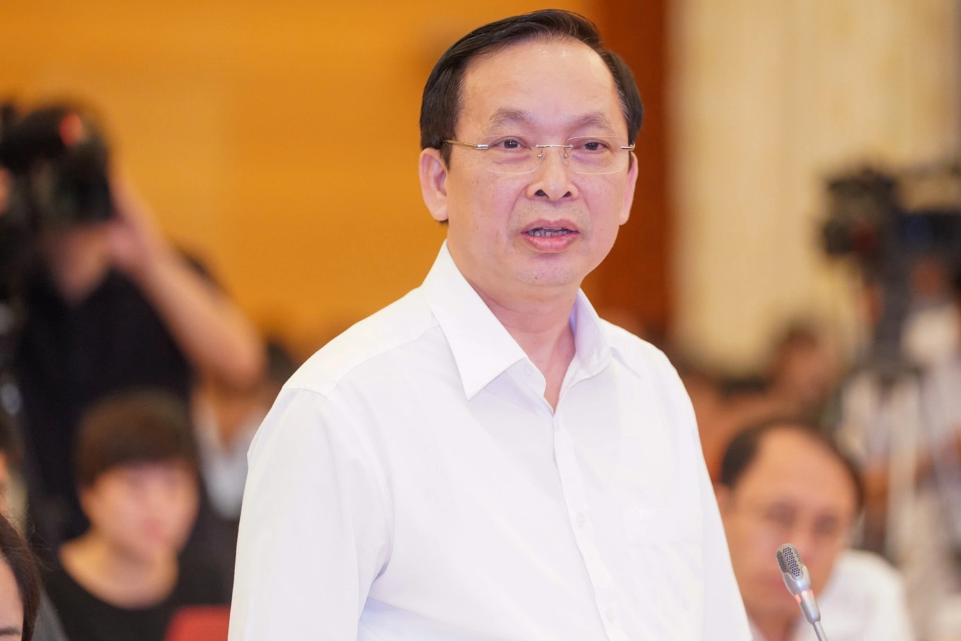 Phó Thống đốc Ngân hàng Nhà nước Đào Minh Tú. Ảnh: VGP.