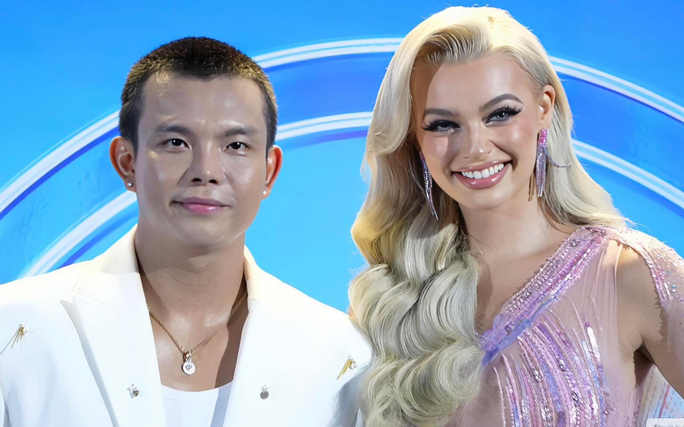 Miss World 2022 Karolina Bielawska khoe sắc bên NTK Đỗ Long.