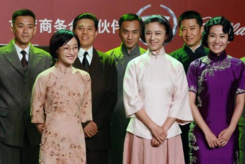 Thang Duy trong buổi giới thiệu phim 