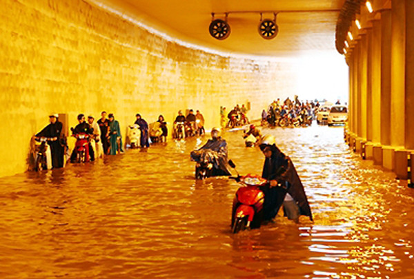 Ngập nước vào năm 2010. Ngập nước vào năm 2010