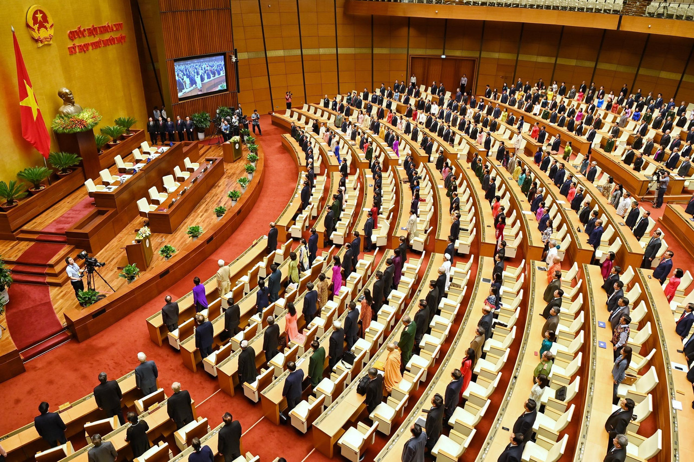 Kỳ họp thứ 11, Quốc hội khoá XIV. Ảnh Như Ý