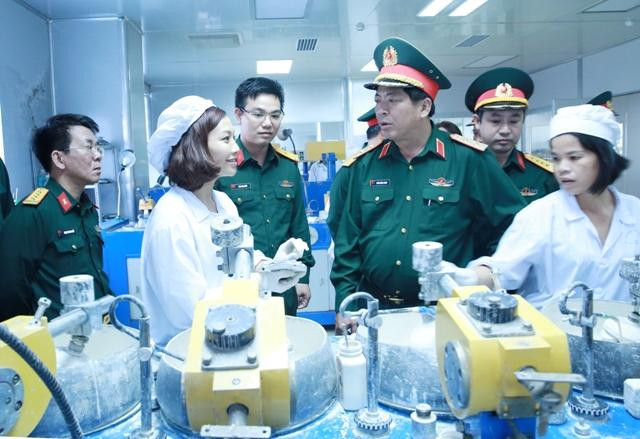 Chủ nhiệm Tổng cục Công nghiệp quốc phòng - Trung tướng Trần Hồng Minh