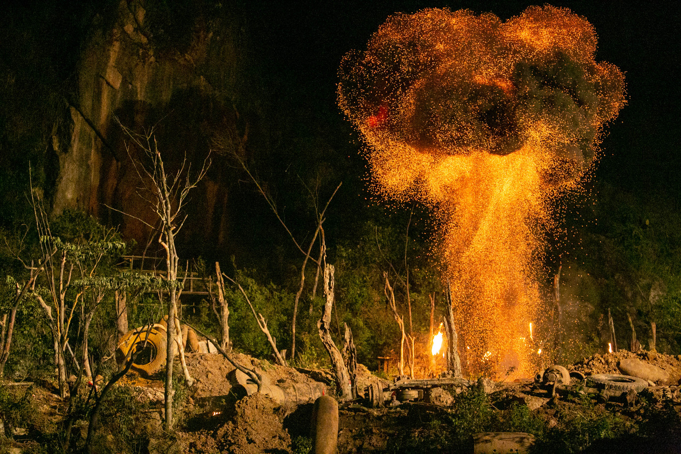 Sự khốc liệt của chiến tranh.