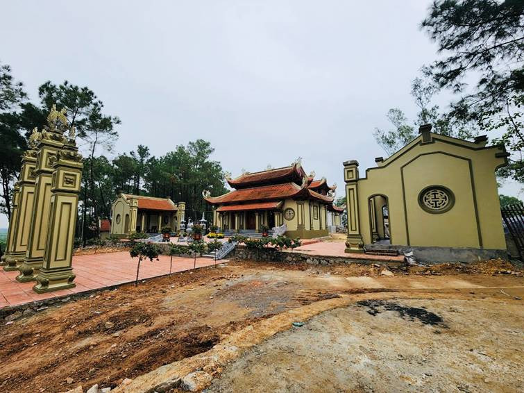 Công trình đang còn trong quá trình hoàn thiện